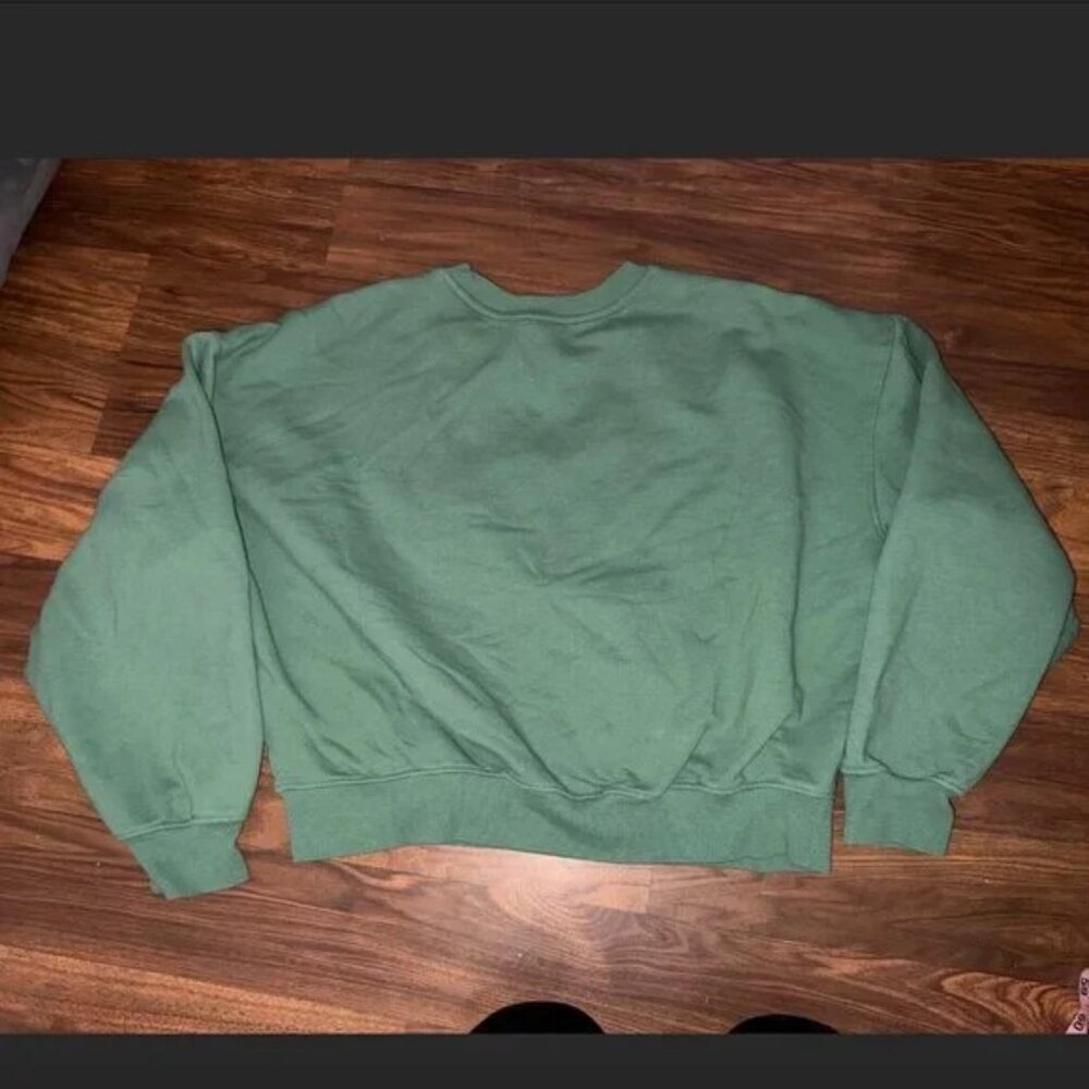 Like New DreamWorks Shrek Donkey & Puss in Boots Cropped Sweatshirt Small - Picture 2 of 8